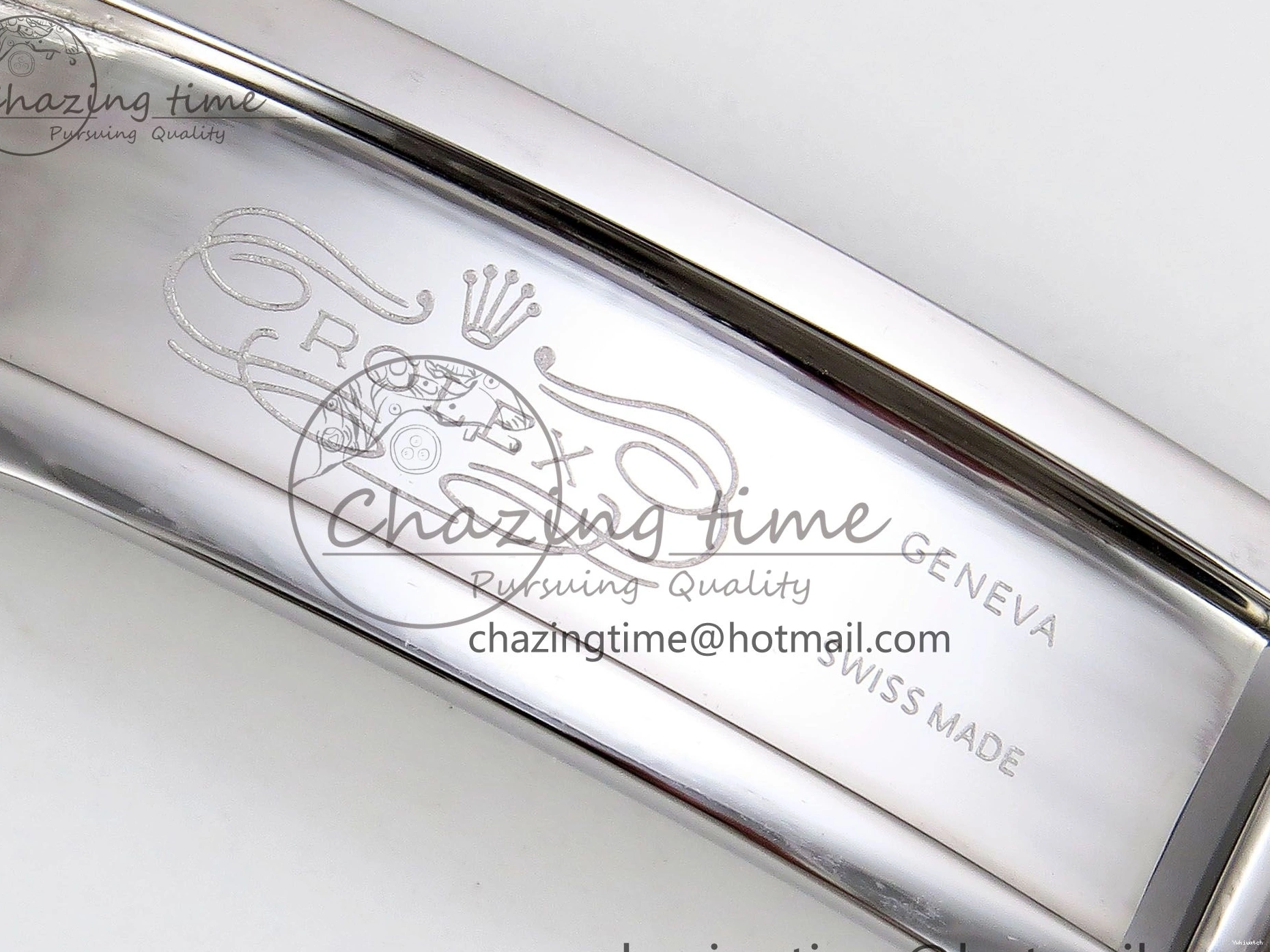 904L VR3255 DayDate SS President Green on Steel (Gain 40 Arabic Dial Weight) JDF Bracelet V3 0304